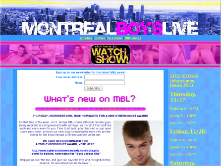 Montreal Boys Live